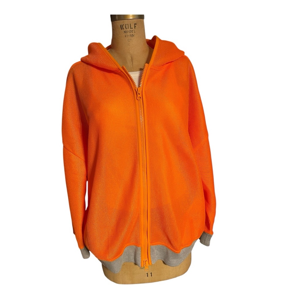 Stella McCartney for Adidas | Oversize Safety Orange Hoodie